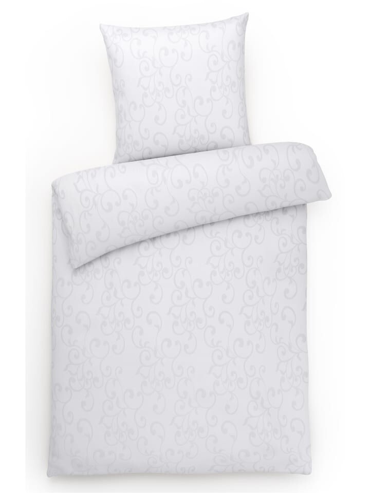 

Постельное белье Carpe Sonno Damast 135x200 155x220 Ornamente, белый