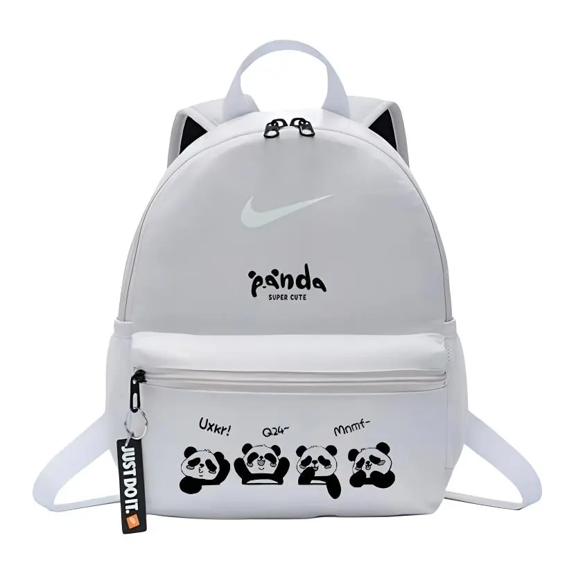 

Nike Тканевый рюкзак унисекс дикой природы серый, Happy Panda