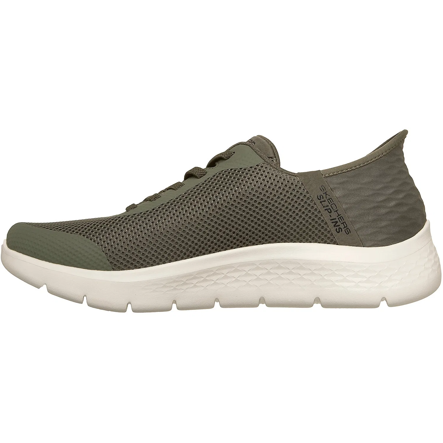 Сандалии GO WALK FLEX-HANDS UP Skechers зеленые — фото 4