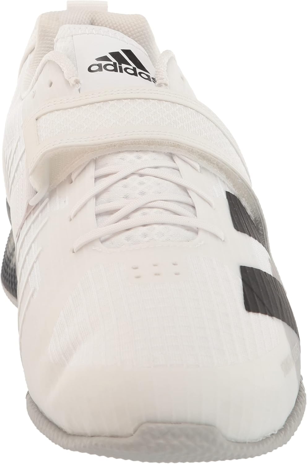 Мужские кроссовки для тяжелой атлетики Adidas Adipower III, белый/черный/серый — фото 2