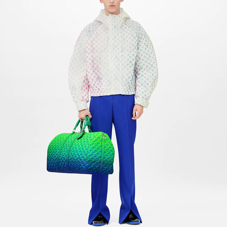 Новые квартальные продукты LV Jacket Men White Louis Vuitton, белый — фото 3