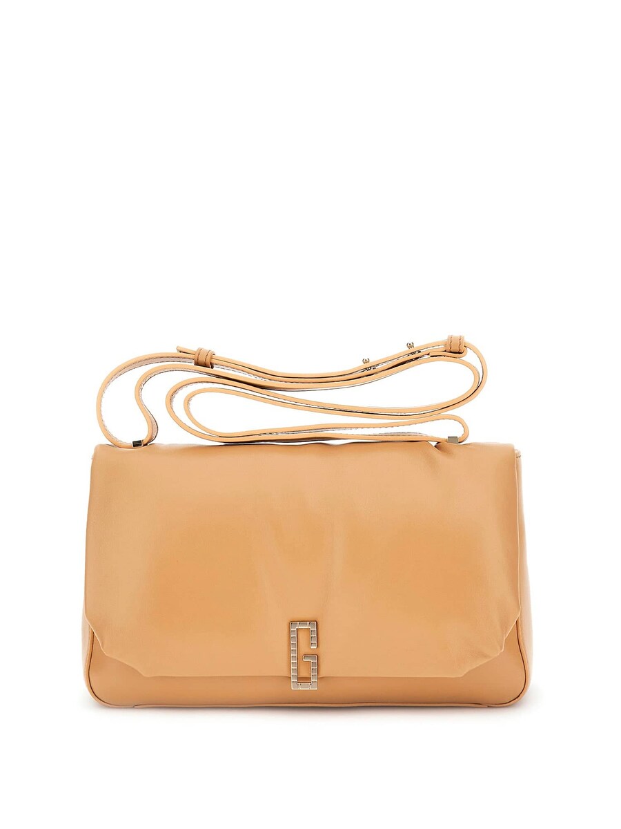 

Сумка через плечо GUESS Alizee, карамельный