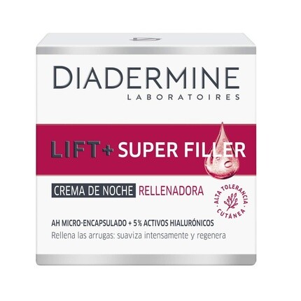 

Lift+ Супернаполняющий ночной крем, Diadermine