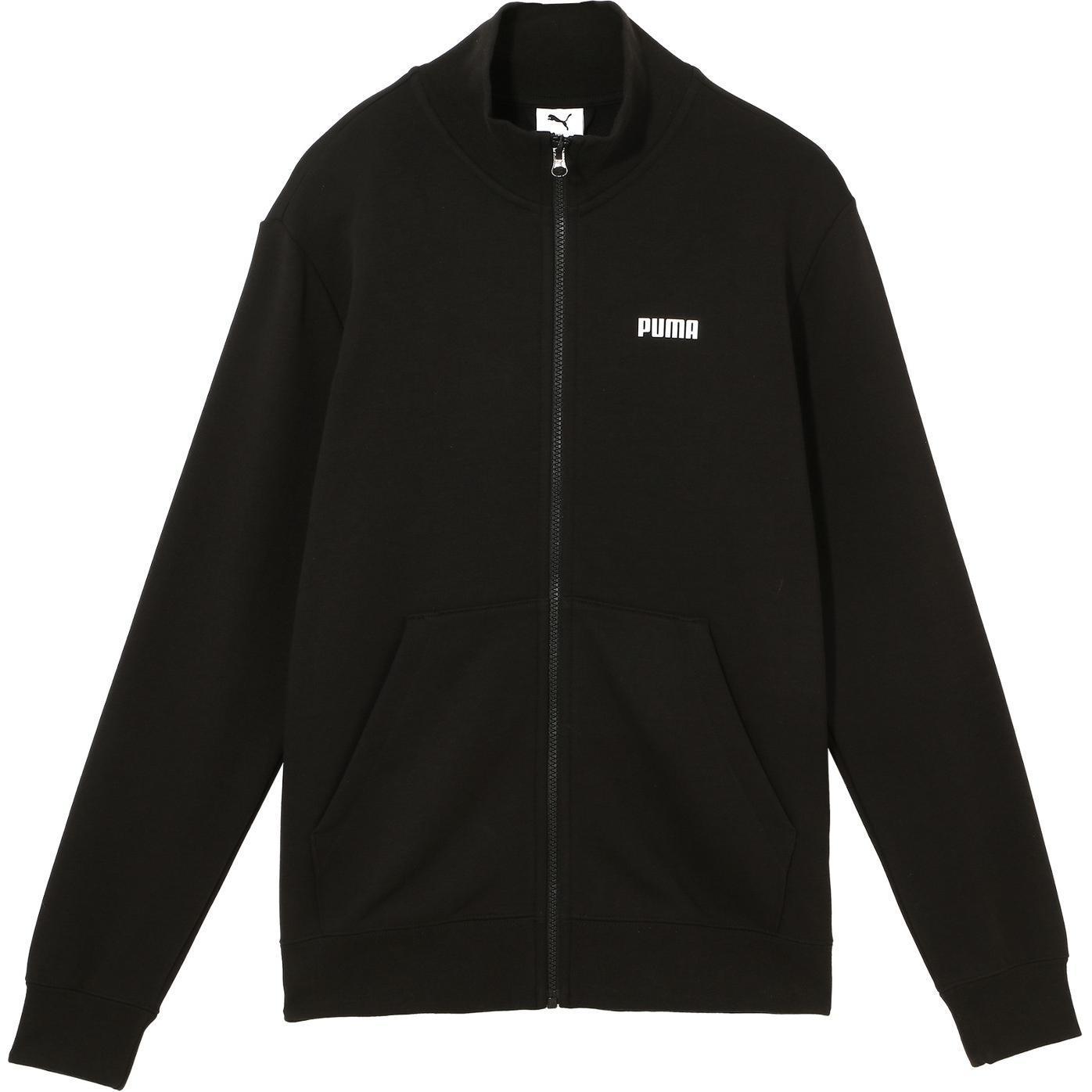 

PUMA Куртка с логотипом Ess мужская черная, Black-01