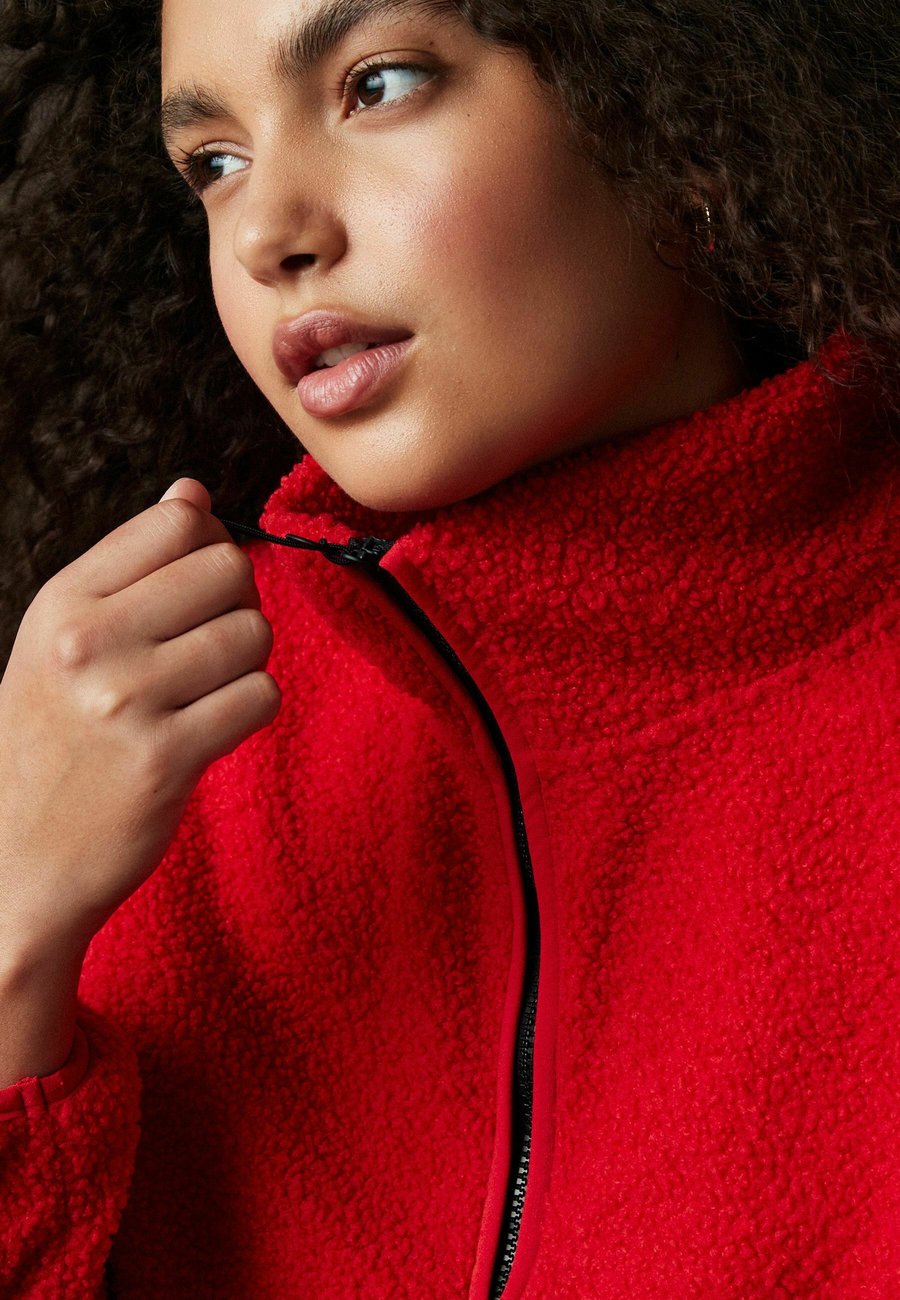 

Джемпер Next OUTDOOR BORG QUARTER ZIP, Red