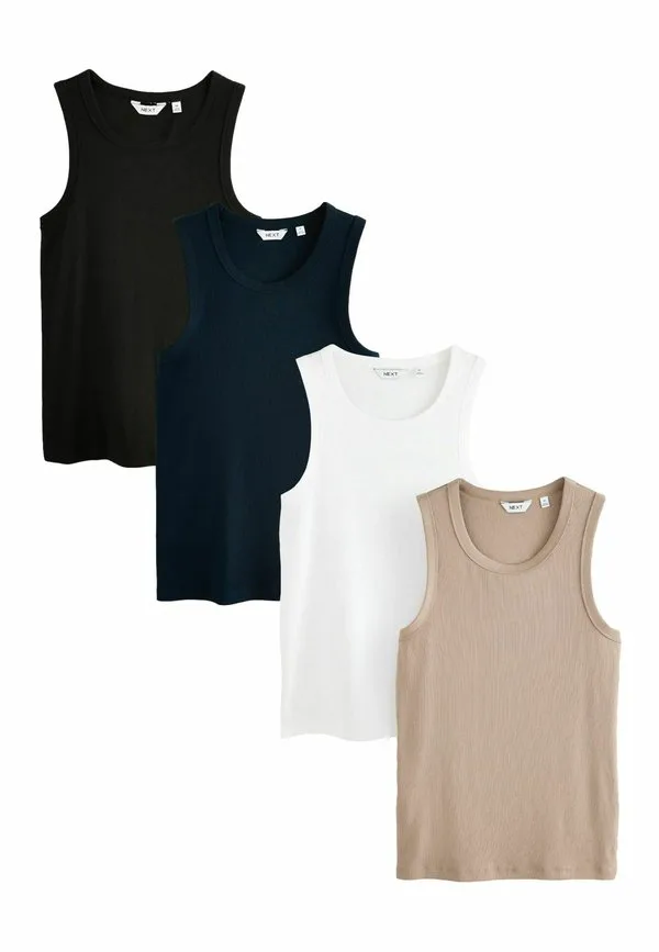 4 упаковки сверху Next, Black White Neutral Navy