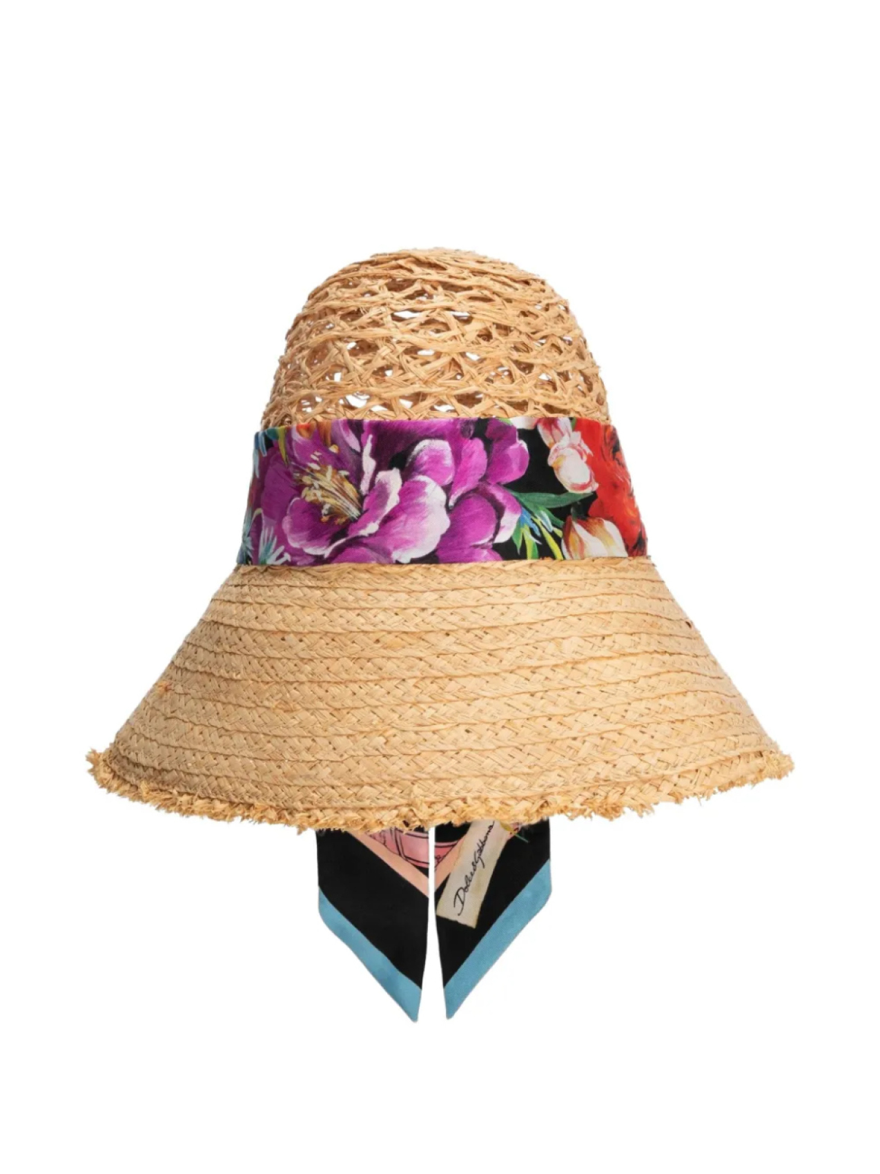 

Dolce & Gabbana шляпа из рафии, нейтральный