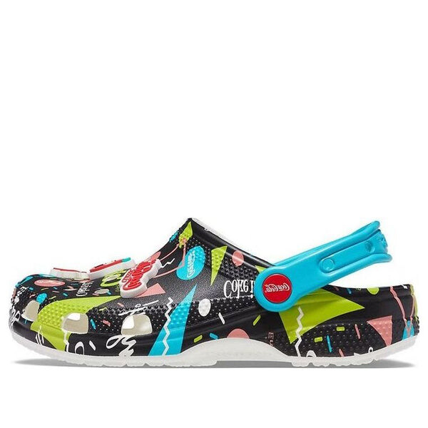 

Сандалии coca-cola x classic clog ''90s - black' Crocs, черный