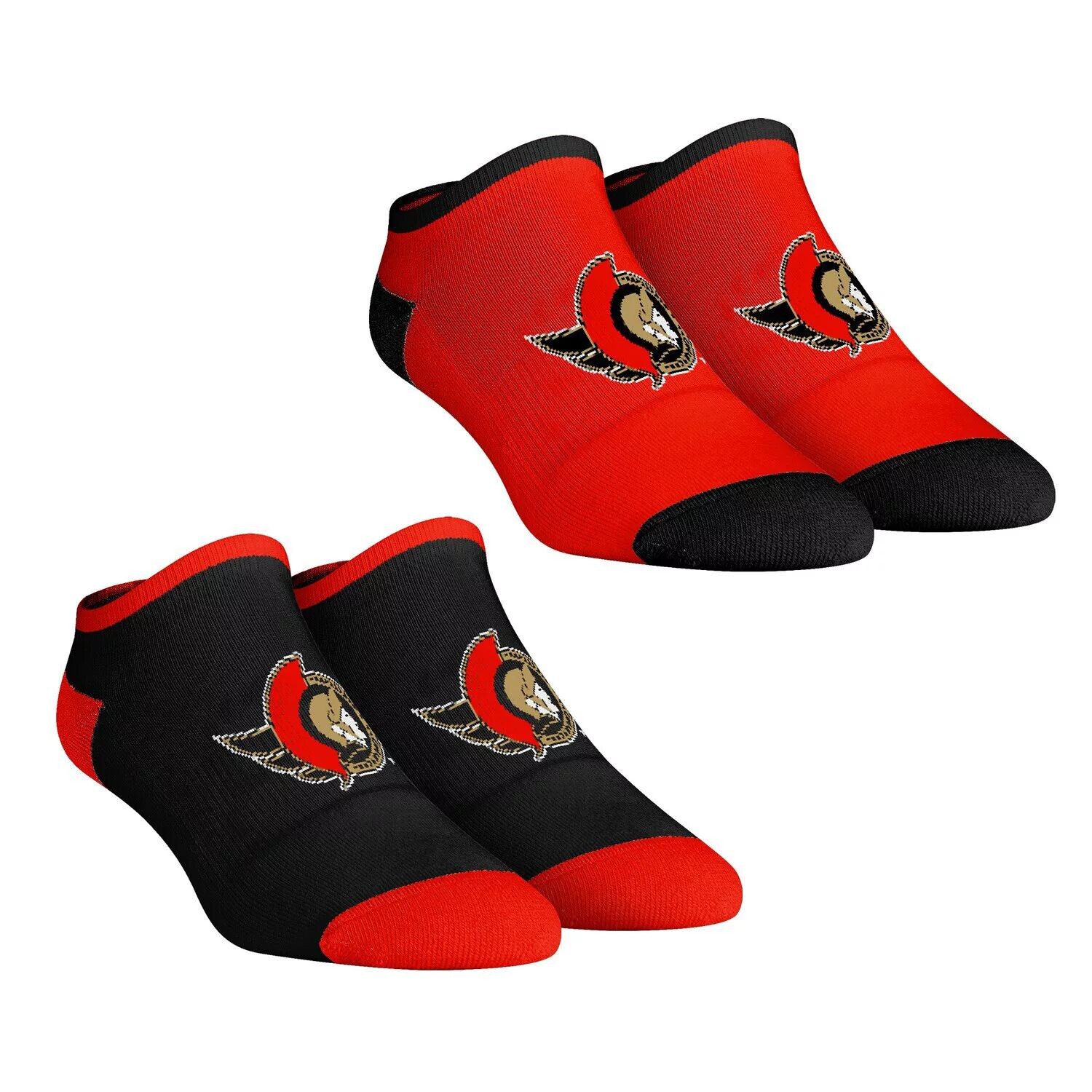 

Женские носки Rock Em Socks Ottawa Senators Core Team, комплект из 2 коротких носков до щиколотки