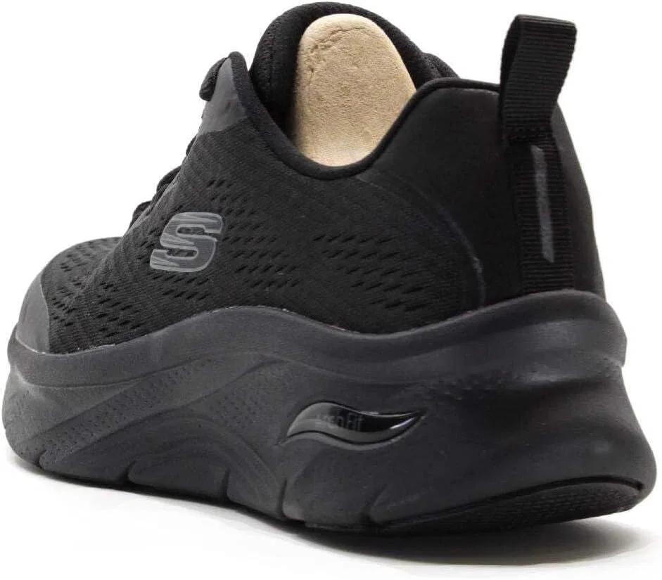 Мужские кроссовки Skechers Arch Fit D'lux Sumner, Black — фото 2