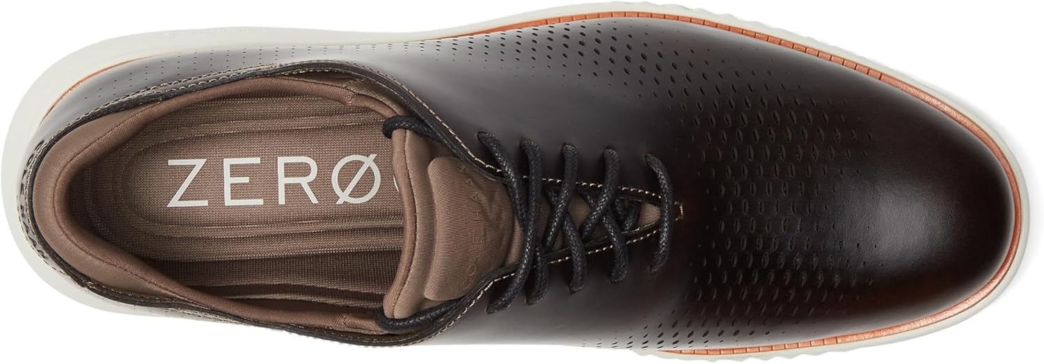 Мужские оксфорды Cole Haan Zerogrand Wing, Morel/Marmalade/Silver Birch — фото 2