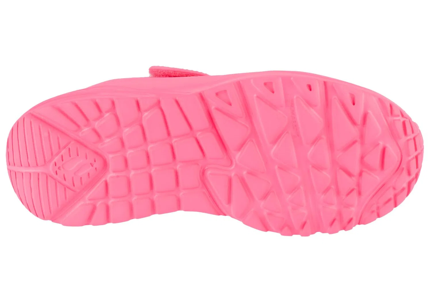 Детские кроссовки для девочек Skechers, Neon Pink Synthetic Trim — фото 4