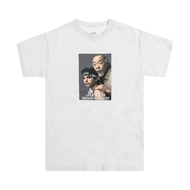 

Футболка Kith x Karate Kid T-Shirt 'White', белый