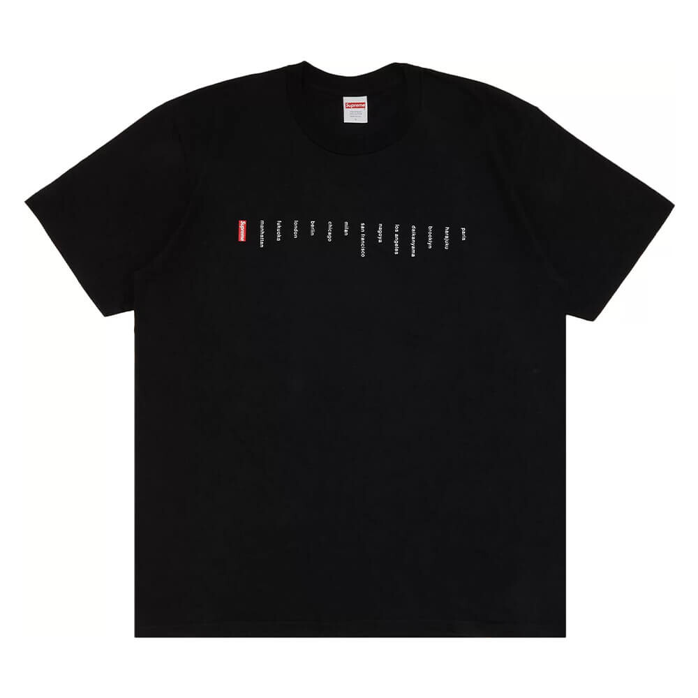

Футболка Supreme Location, чёрный, Черный, Футболка Supreme Location, чёрный