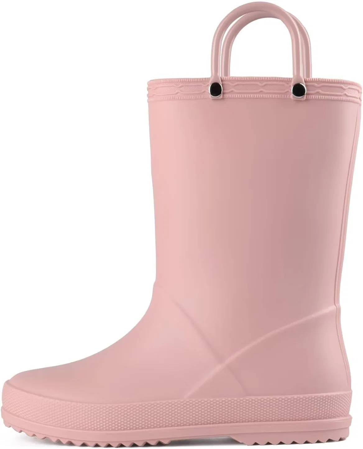 Детские резиновые сапоги с ручками для девочек и мальчиков JUDIS, Pink