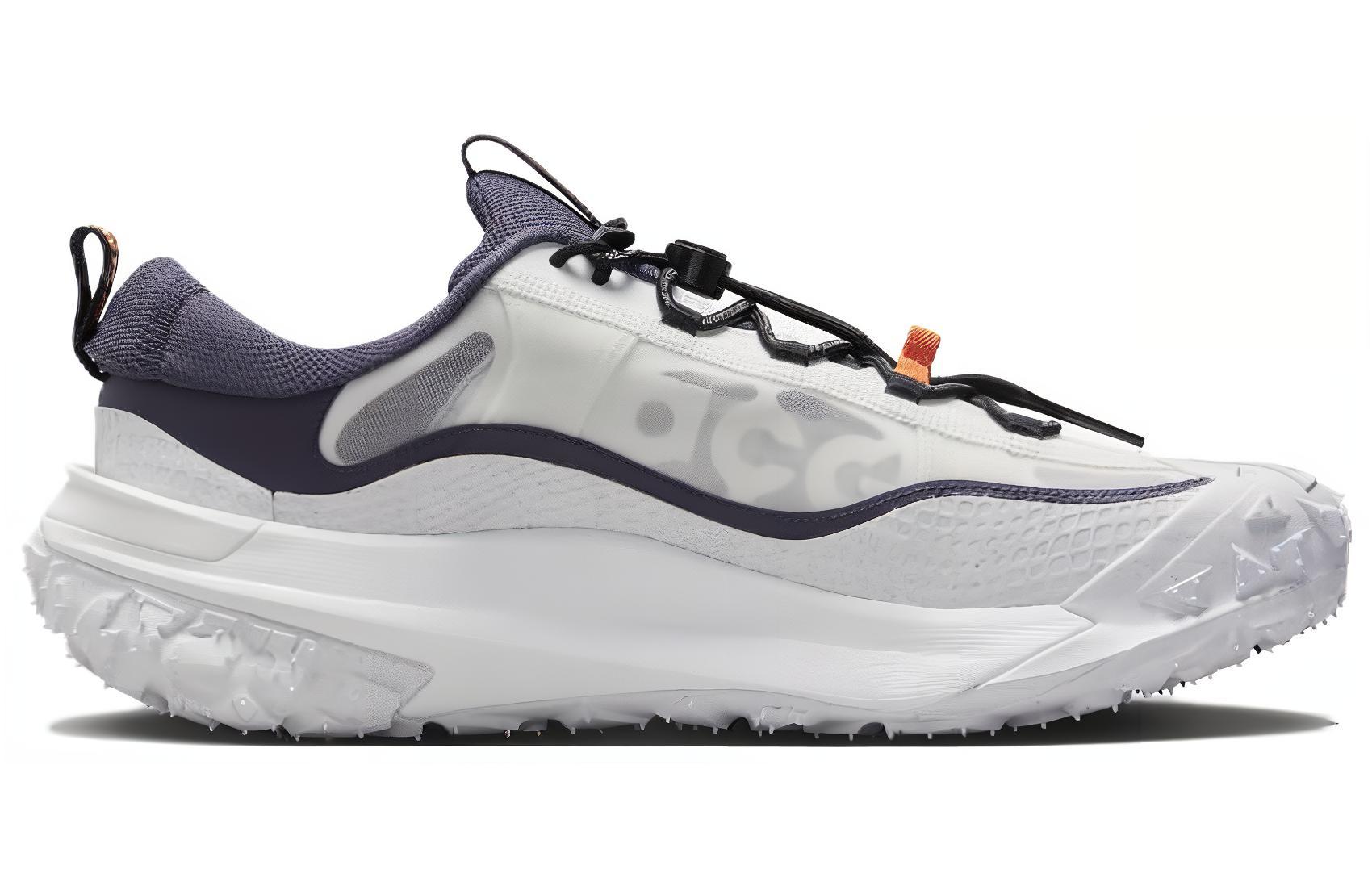 Кроссовки Nike ACG Mountain Fly 2 Low, белый/серый — фото 2