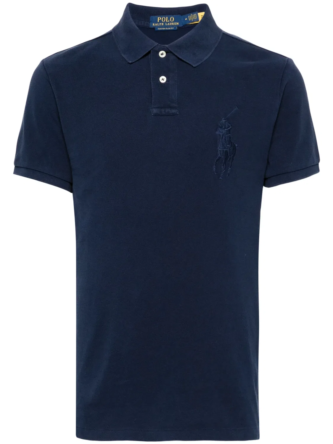 Polo Ralph Lauren Поло с вышивкой Поло пони в темно-синем цвете