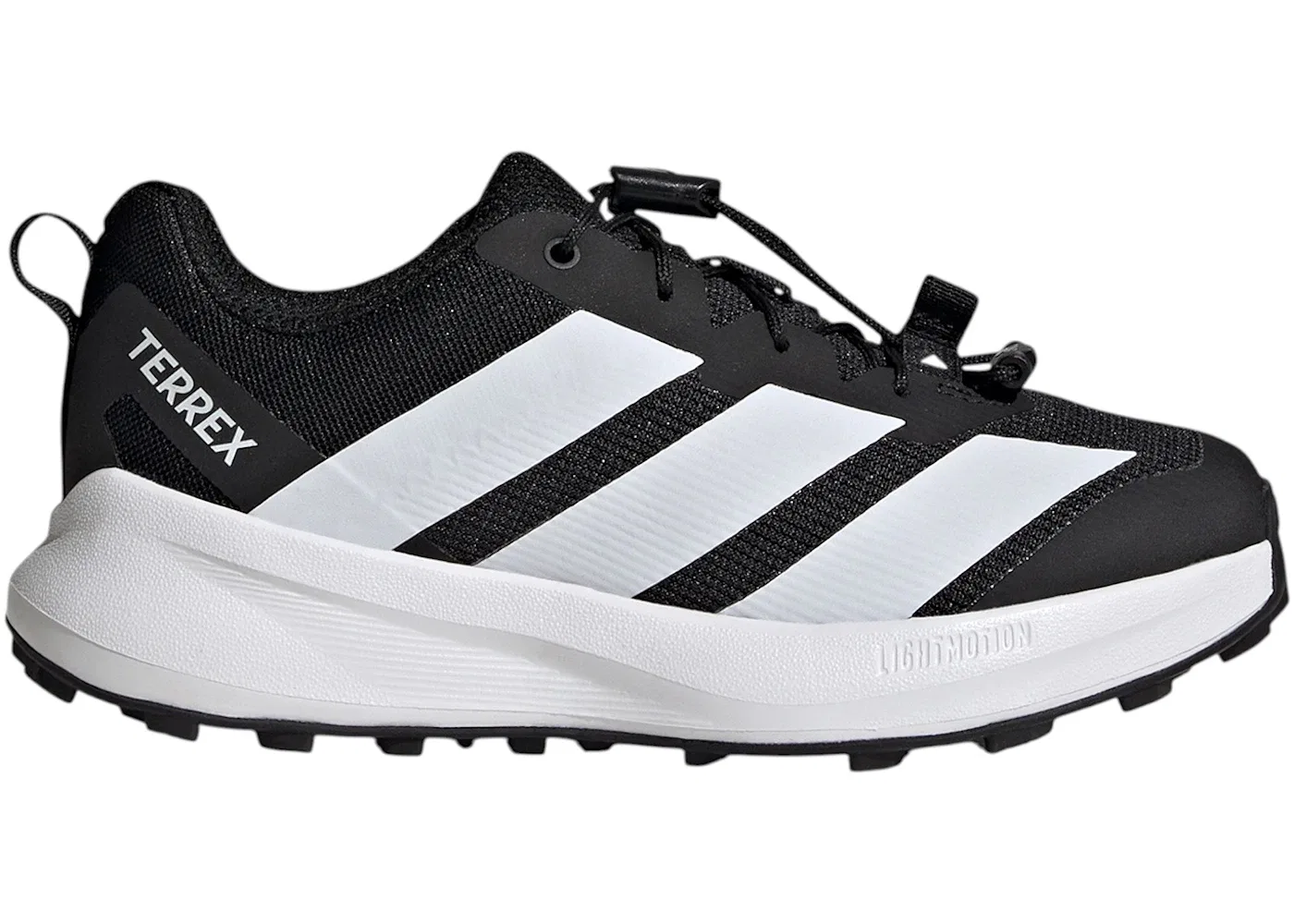 Детские кроссовки для трейла Terrex Agravic Trail Adidas, Core Black Cloud White Semi Impact Orange