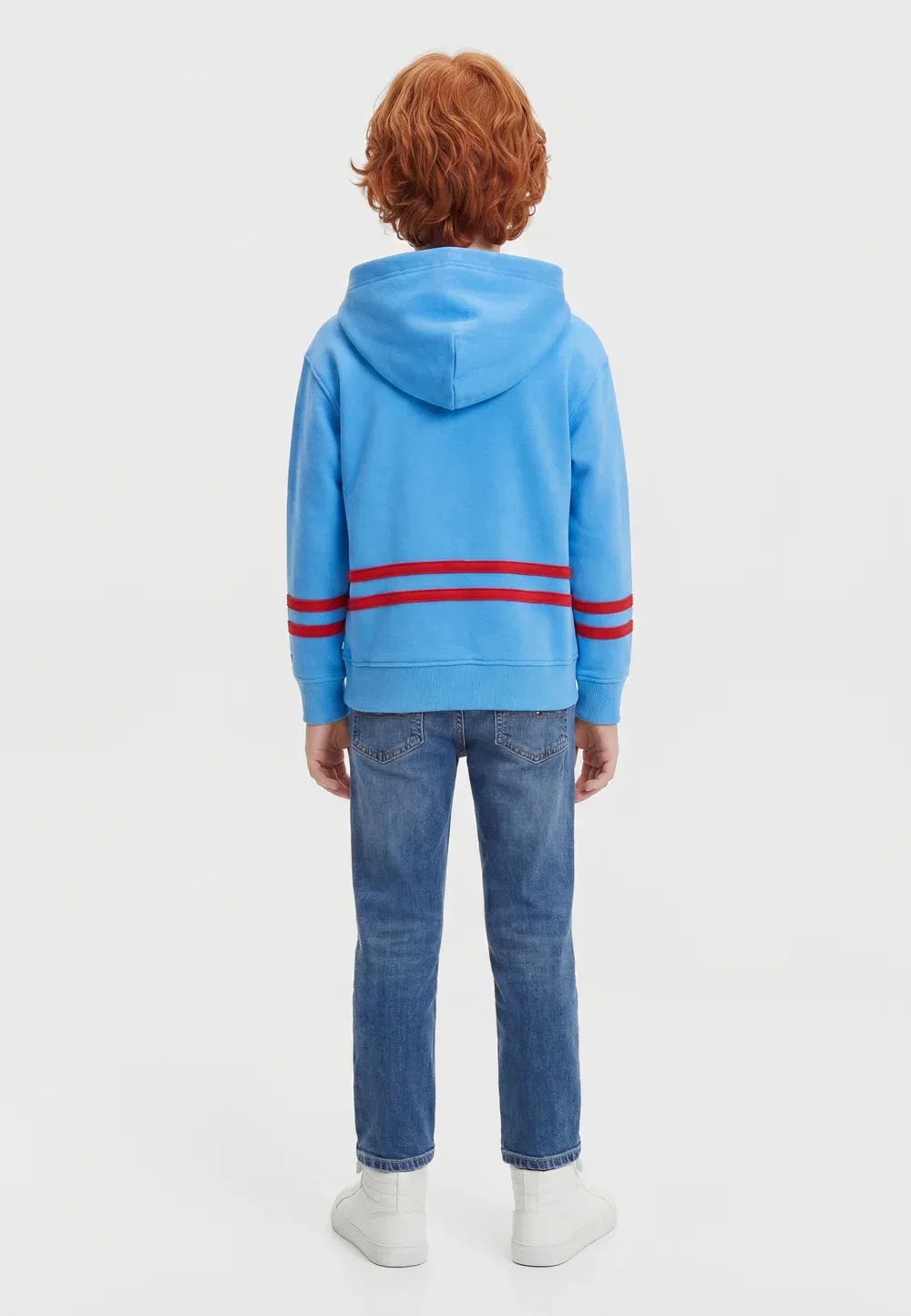 Худи с графическим изображением герба - худи Tommy Hilfiger, Copenhagen Blue — фото 2