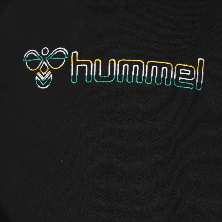 Худи для мальчика с капюшоном Hummel HMLLIAM HOODIE, Черный — фото 4