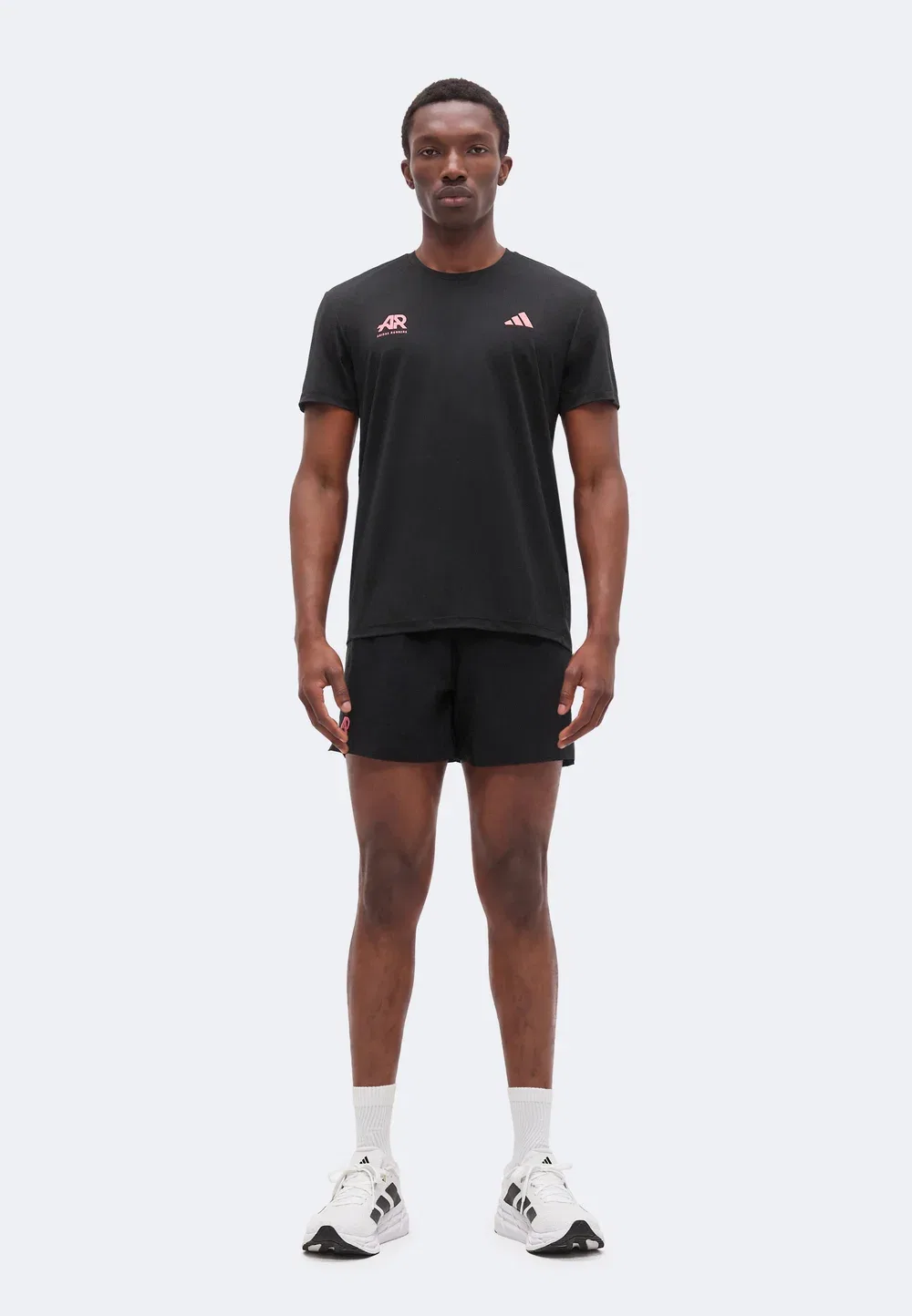 Adi365 ar tee m - футболка с принтом Adidas Performance, Black Pure Turbo — фото 2