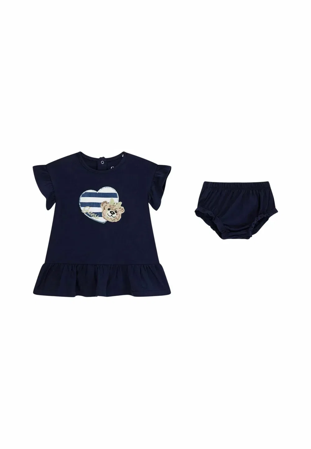Комплект из трикотажного платья и трусиков - трикотажное платье Guess, Suitting Blue