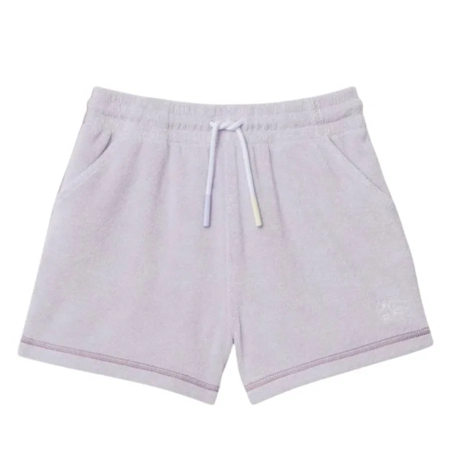 Шорты хлопковые с принтом Kids Nadine EKD Burberry, Muted Lilac