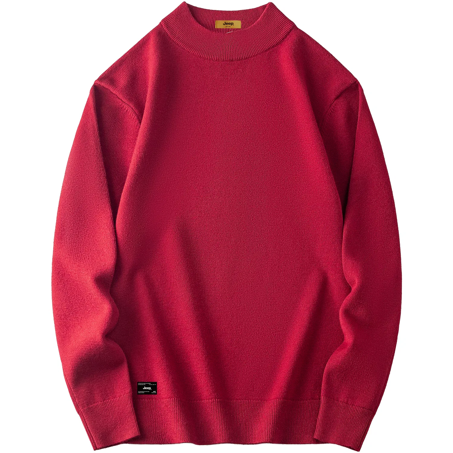 Детский свитер с полуводолазкой Jeep Leisure Collection, Maroon