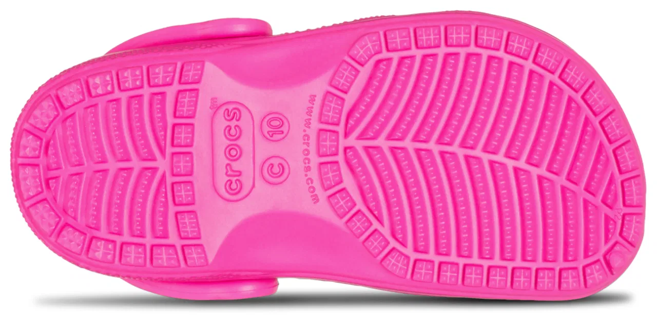 Детские сабо Classic Clogs Crocs, розовый — фото 4