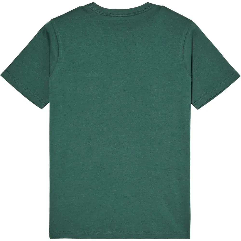 Детская футболка с коротким рукавом с принтом Quiksilver Basic, Green — фото 2