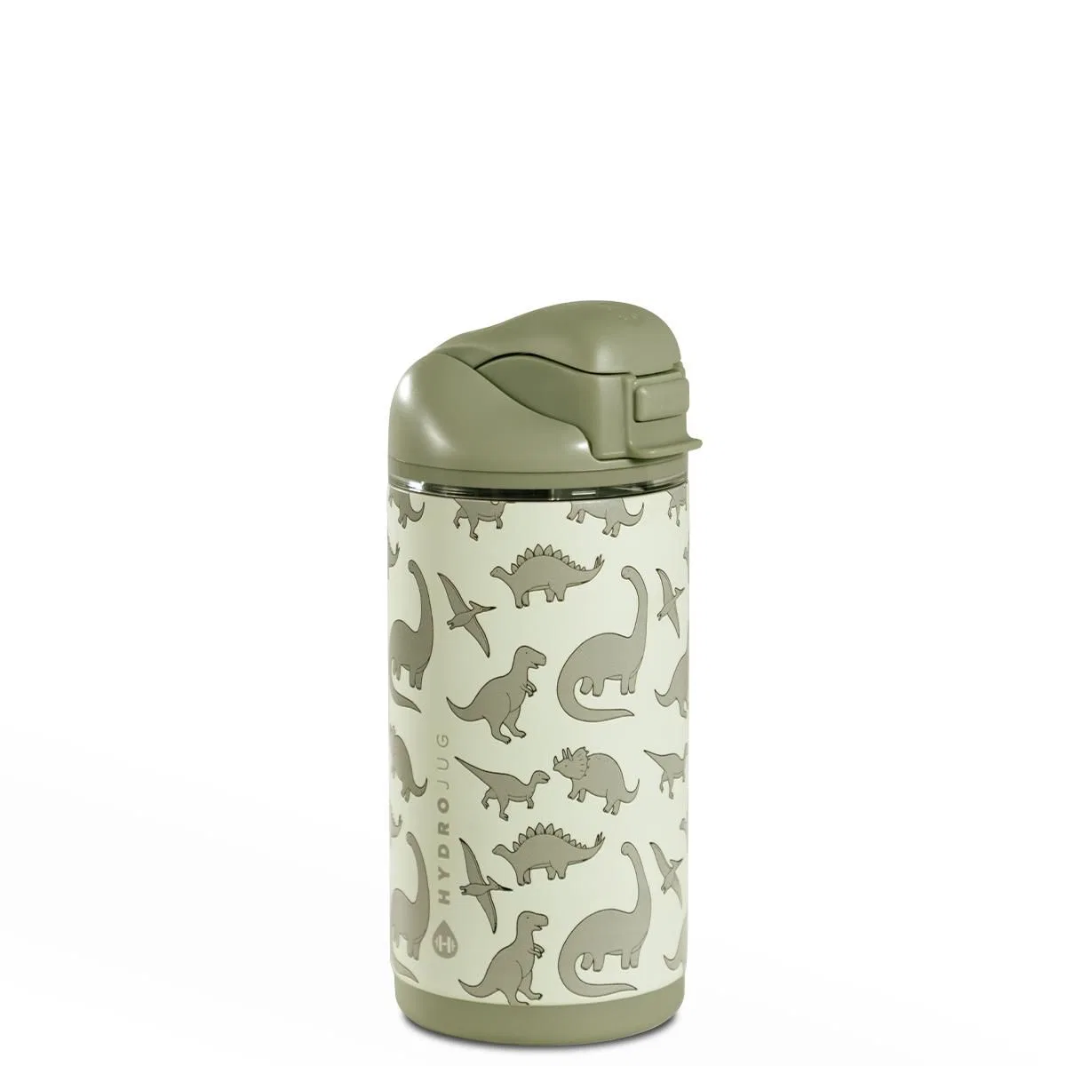 Детская бутылка для воды 0,4 л с трубочкой и поильником Ease2o HydroJug, Dinosaur