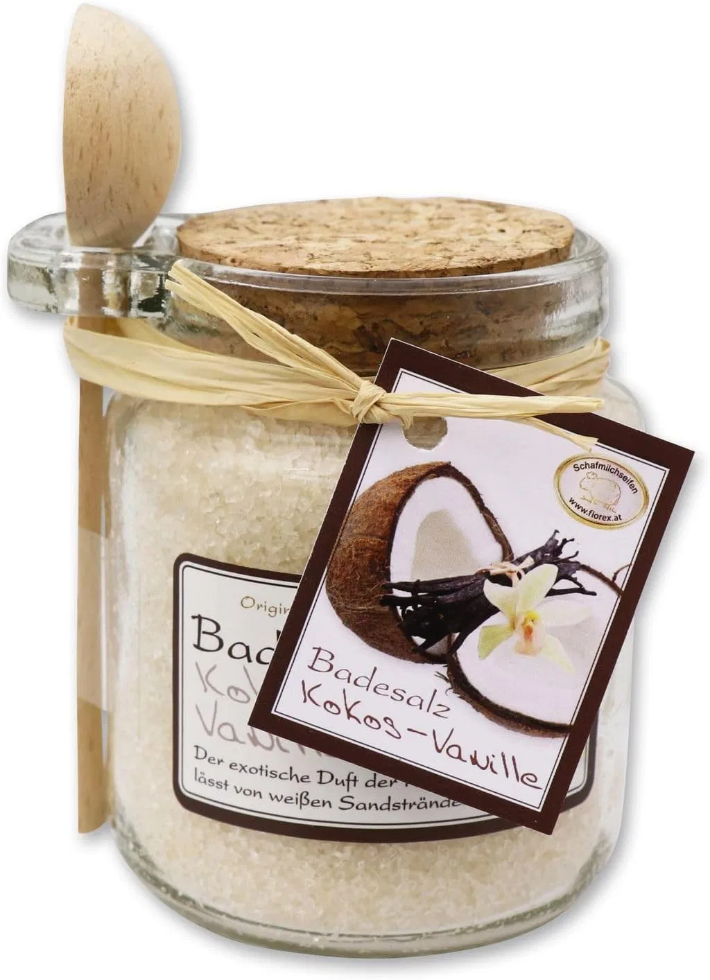 Соль для ванны Coconut Vanilla Florex, 300 г