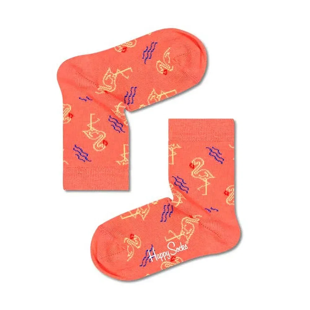 Носки Flamingo Happy Socks, оранжевый