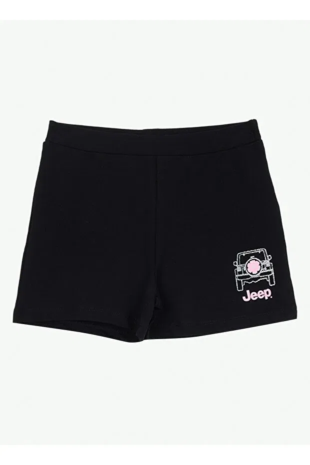 Детские шорты для девочек хлопковые Jeep, Black