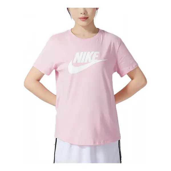 Футболка Nike Sportswear Essentials Logo DX7907-691, светло-розовый