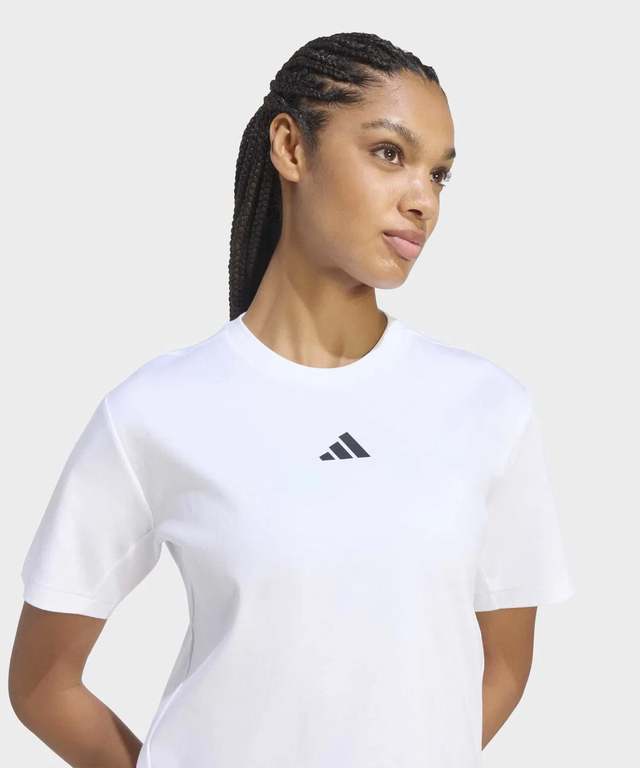 Женская футболка с коротким рукавом Z.N.E. Adidas, Белый — фото 3