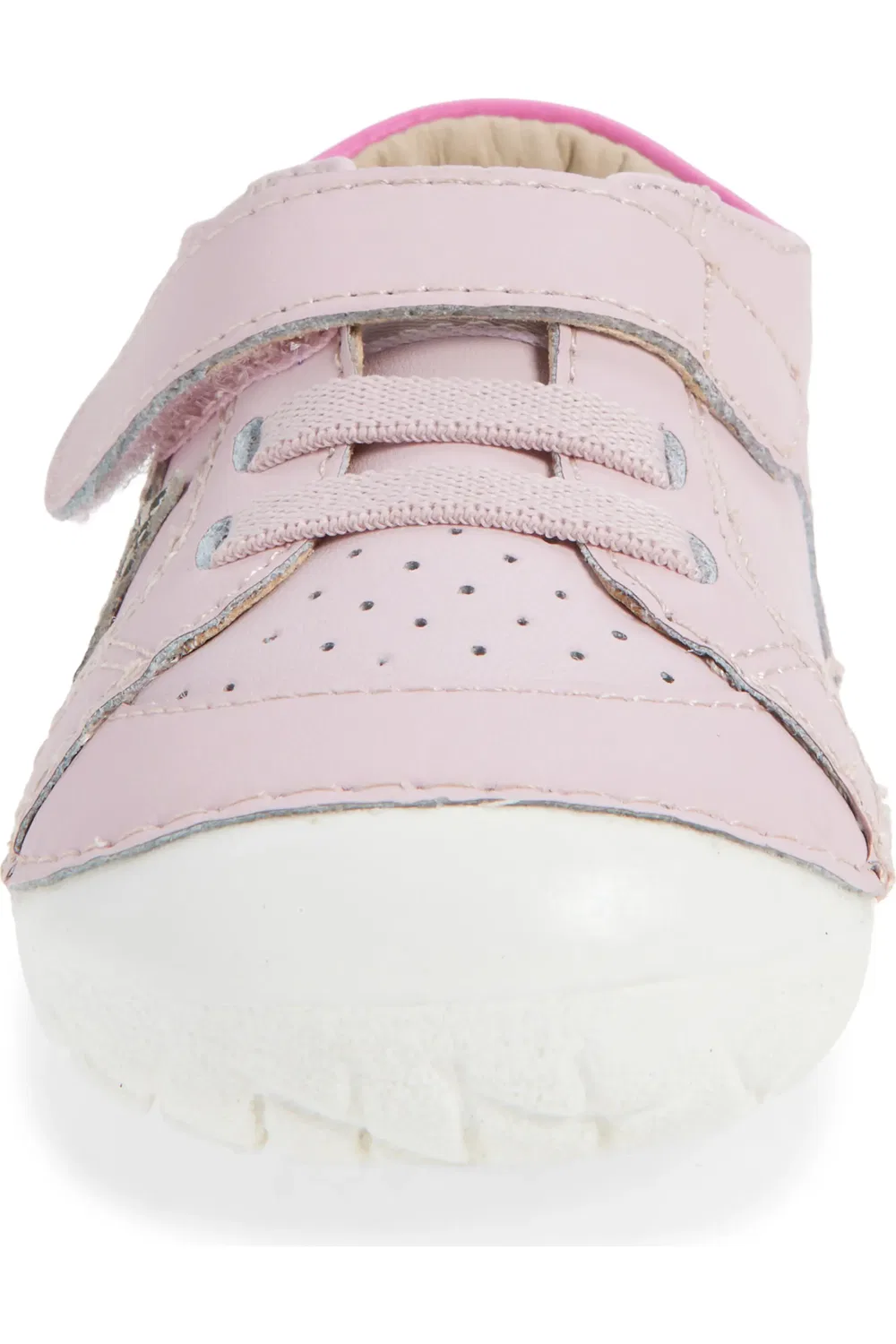 Детские кроссовки для первых шагов 4114 Pavesta OLD SOLES, Chalk Pink/Kat — фото 4