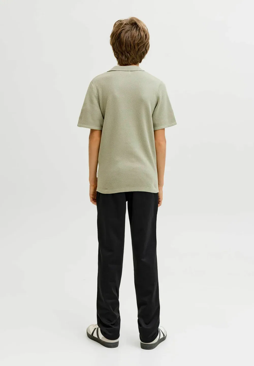 Чино чино юниор - чинос Jack & Jones Junior, Black — фото 3