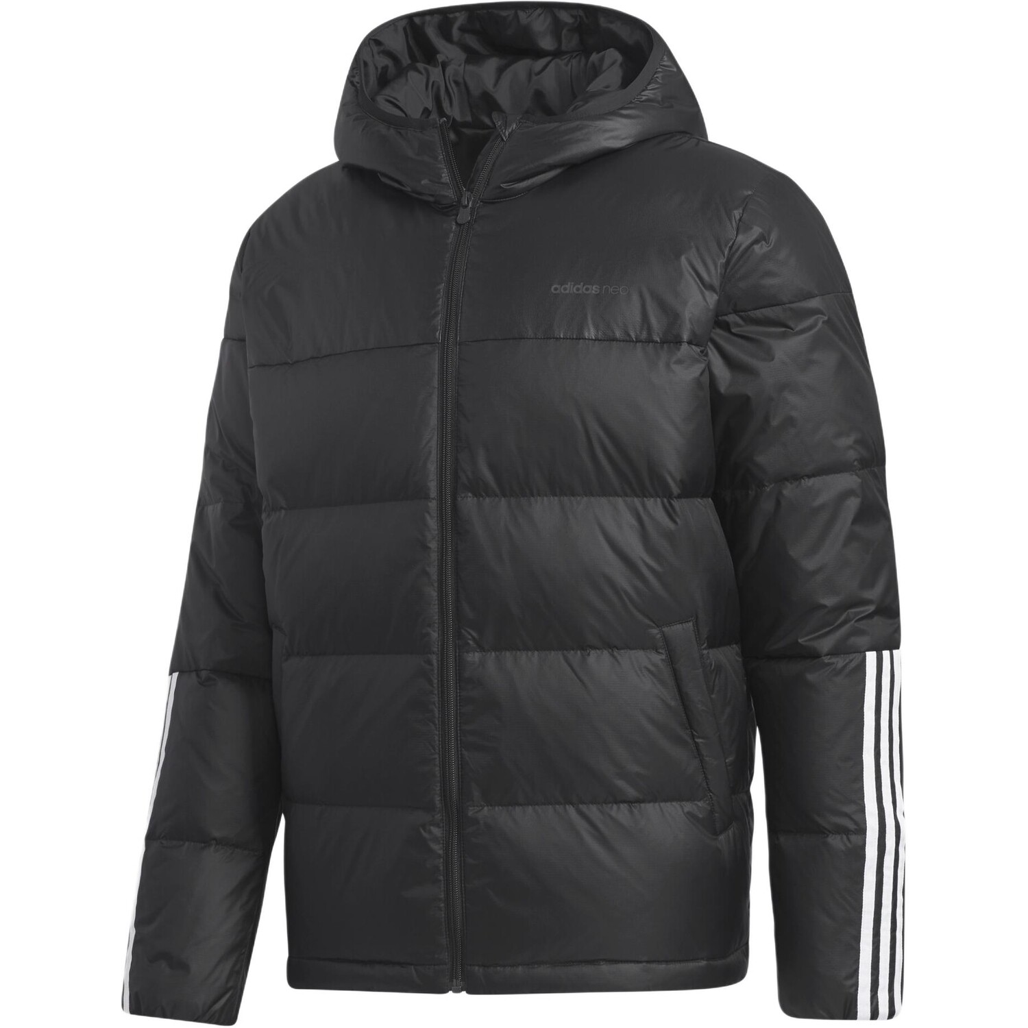 

Пуховик мужской черный Adidas Neo, черный