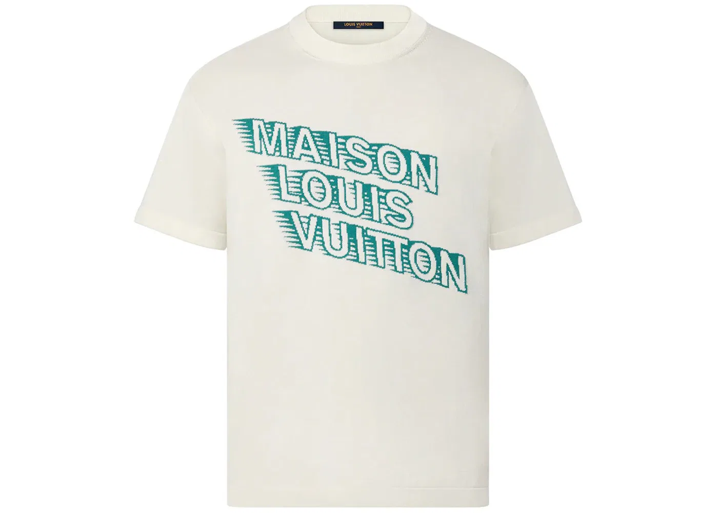Мужской свитшот с принтом Maison Crewneck Louis Vuitton, White