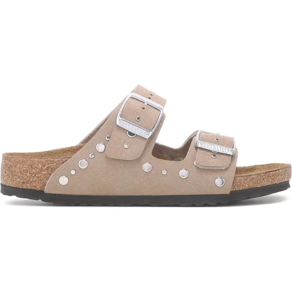 Детские сандалии Arizona с анатомической стелькой для малышей Birkenstock, Gray Taupe — фото 2