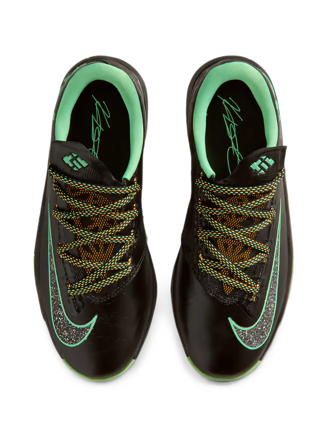 Кроссовки KD 6 GS Nike Kids, черный — фото 2