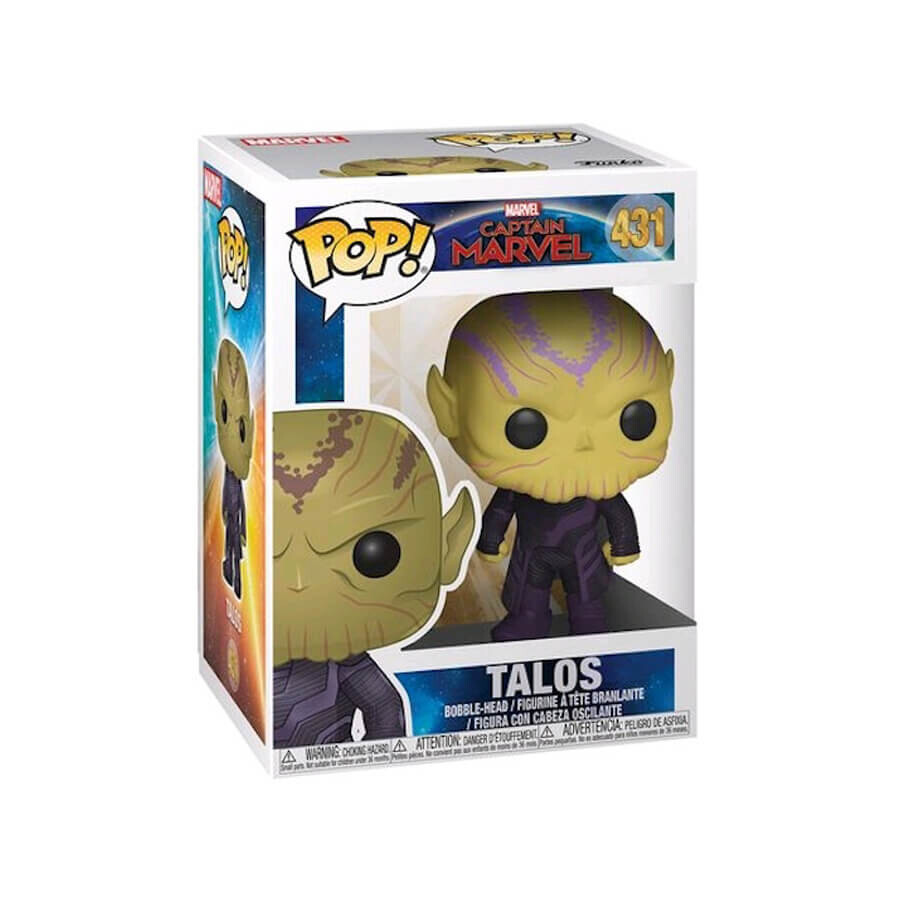 

Фигурка Funko Pop! Marvel: Captain Marvel - Talos Toy