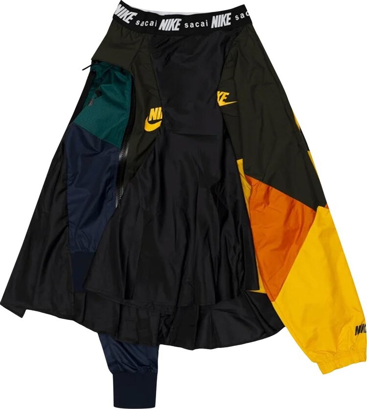 

Юбка Nike Women's x Sacai Skirt 'Black/University Gold', черный