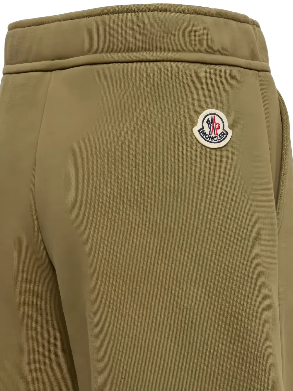Брюки спортивные Moncler Enfant, цвет Olive Green — фото 3