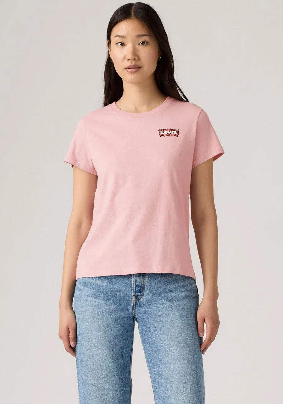 Футболка LEVI'S 'Perfect Tee' в розовом цвете — фото 2