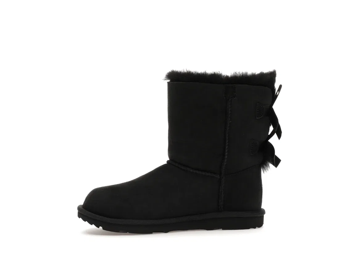 Детские ботинки с бантом UGG Bailey Bow II Boot, Black — фото 3