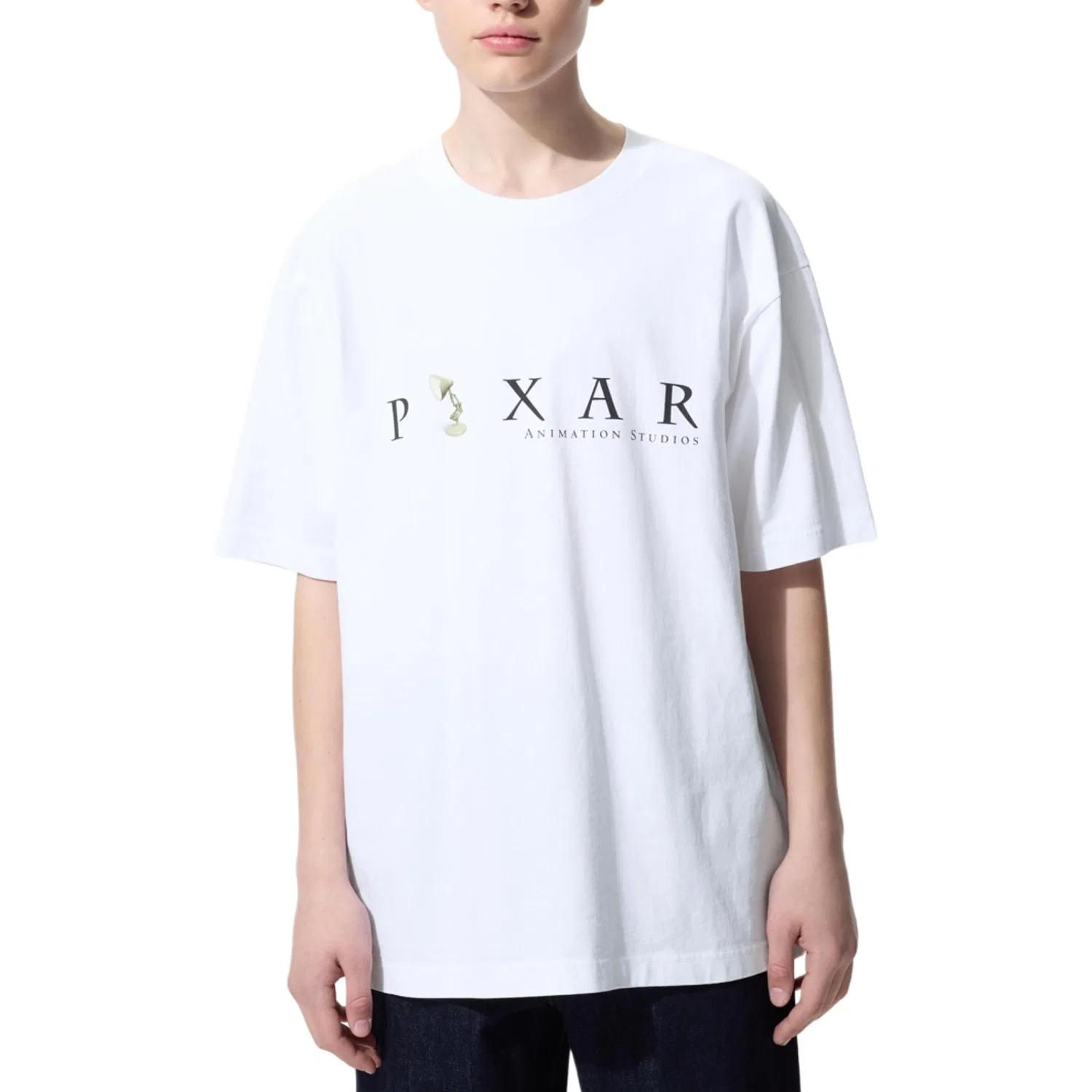 Футболка с принтом Pixar, белая, UNIQLO, White — фото 4