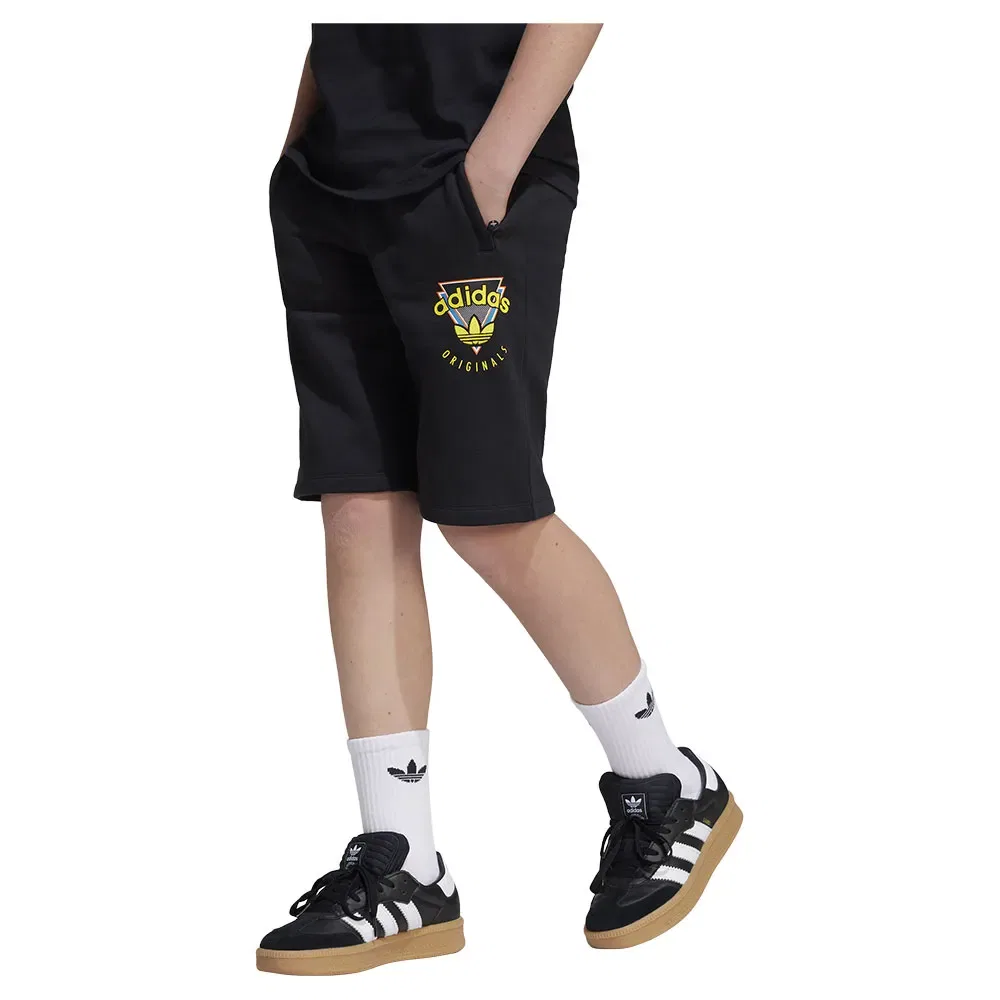 Шорты из флиса Adidas Originals, черный