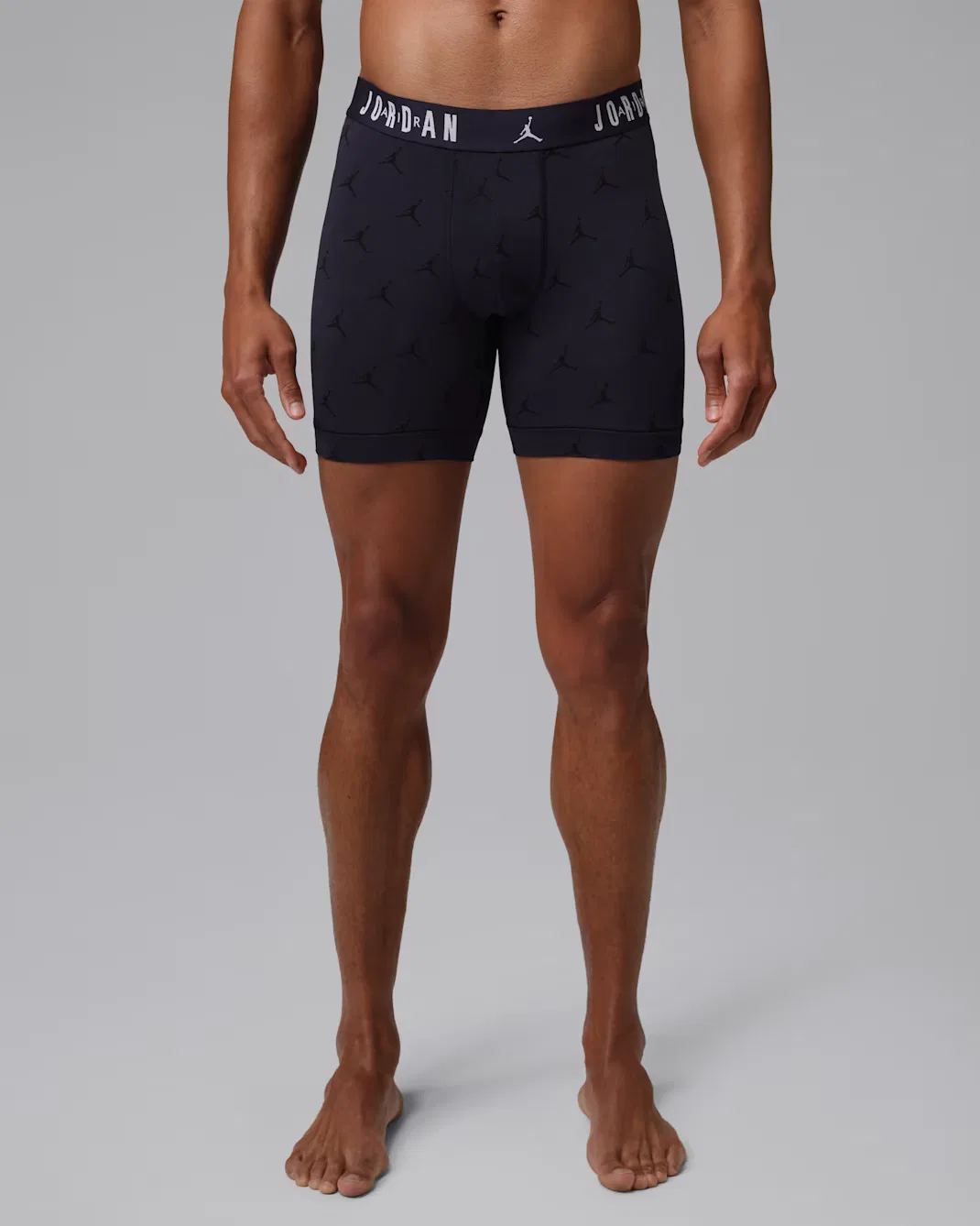 Мужские хлопковые боксеры Flight Cotton Essentials (комплект из 3 штук) Jordan, Obsidian